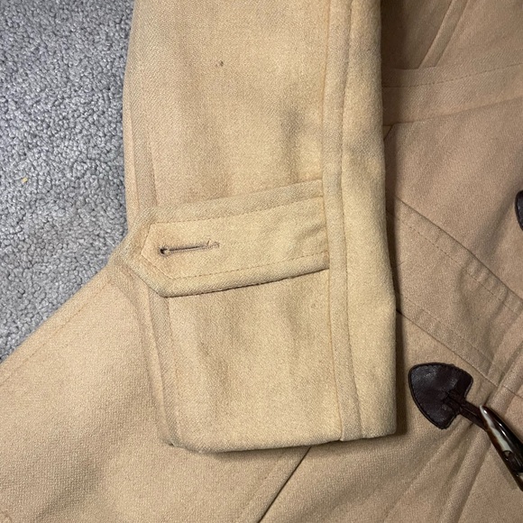 Vintage a.n.a Tan Utility Jacket with Toggle Closures - Picture 5 of 7